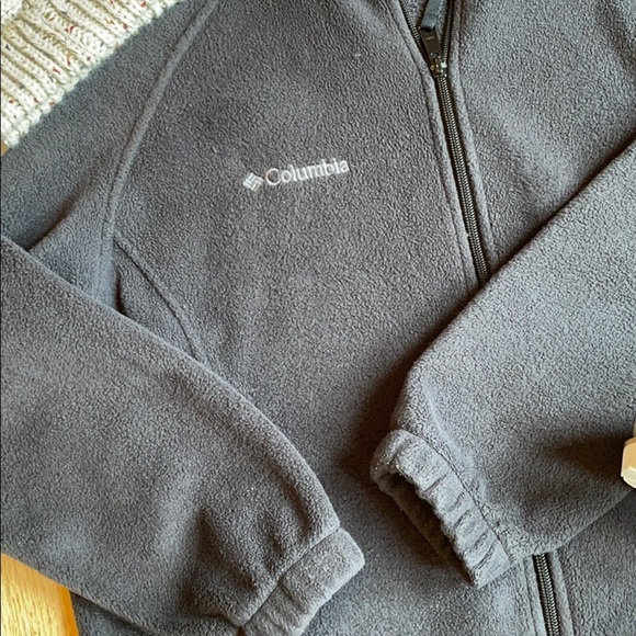 Columbia fleece - black zip fleece ❄️ - Picture 6 of 7